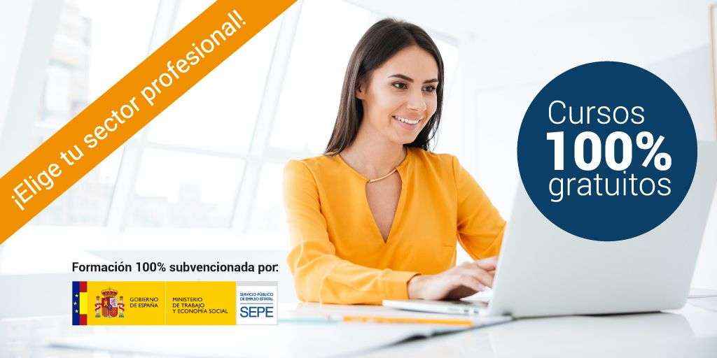 Abierto el plazo de inscripción para más de 1.000 plazas en cursos online del SEPE para trabajadores, autónomos y emprendedores