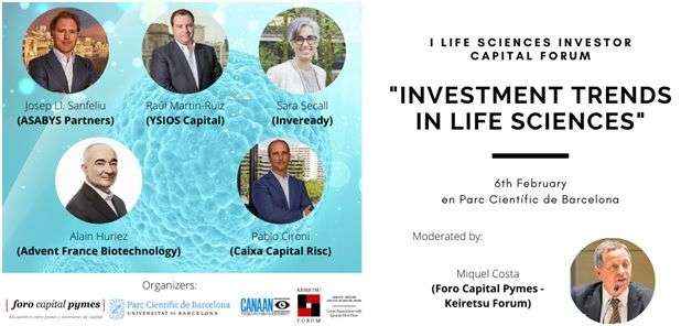 Inversores buscan proyectos biotech y Life Sciences