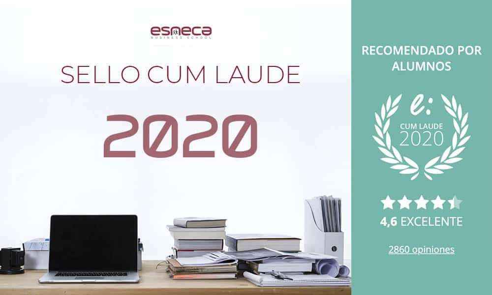 Las opiniones de Esneca Business School le otorgan su sexto Sello Cum Laude