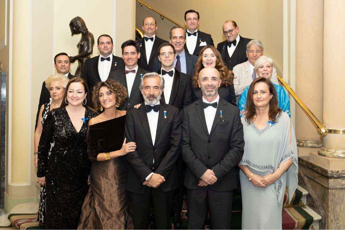 Nueva Imposición de la Medalla Euopea al Mérito en el Trabajo a Imanol Arias y a destacados profesionales