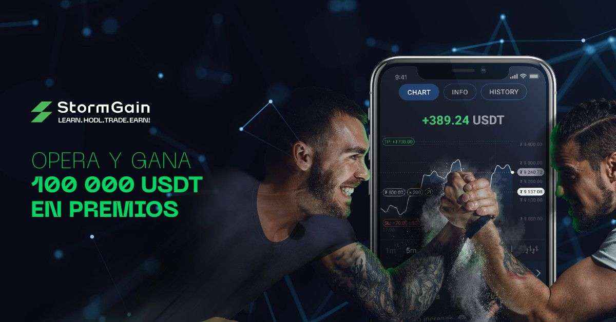 StormGain organiza el Coin Contest, el mayor torneo de trading cripto