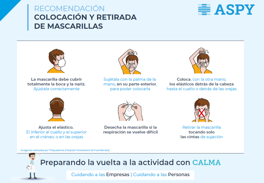 ASPY publica una guía rápida para la reapertura segura de las empresas