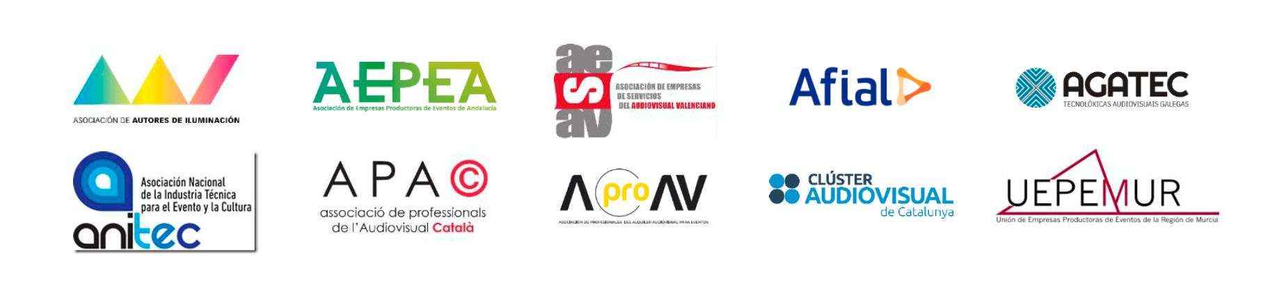 Asociaciones de empresas productoras de eventos de toda España proponen medidas urgentes al Gobierno