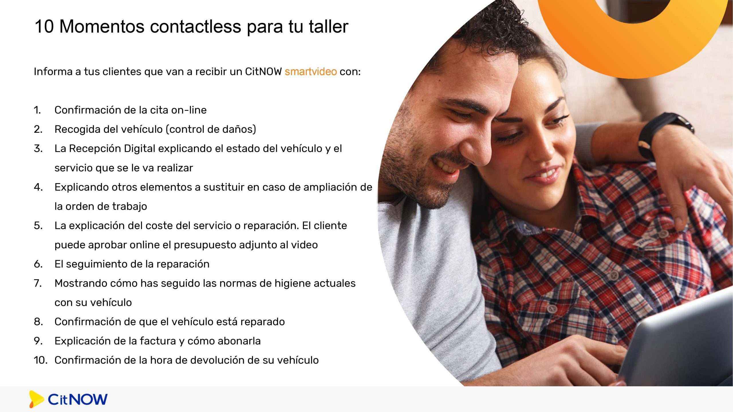CitNOW permite a los talleres gestionar clientes a distancia con su tecnología contactless