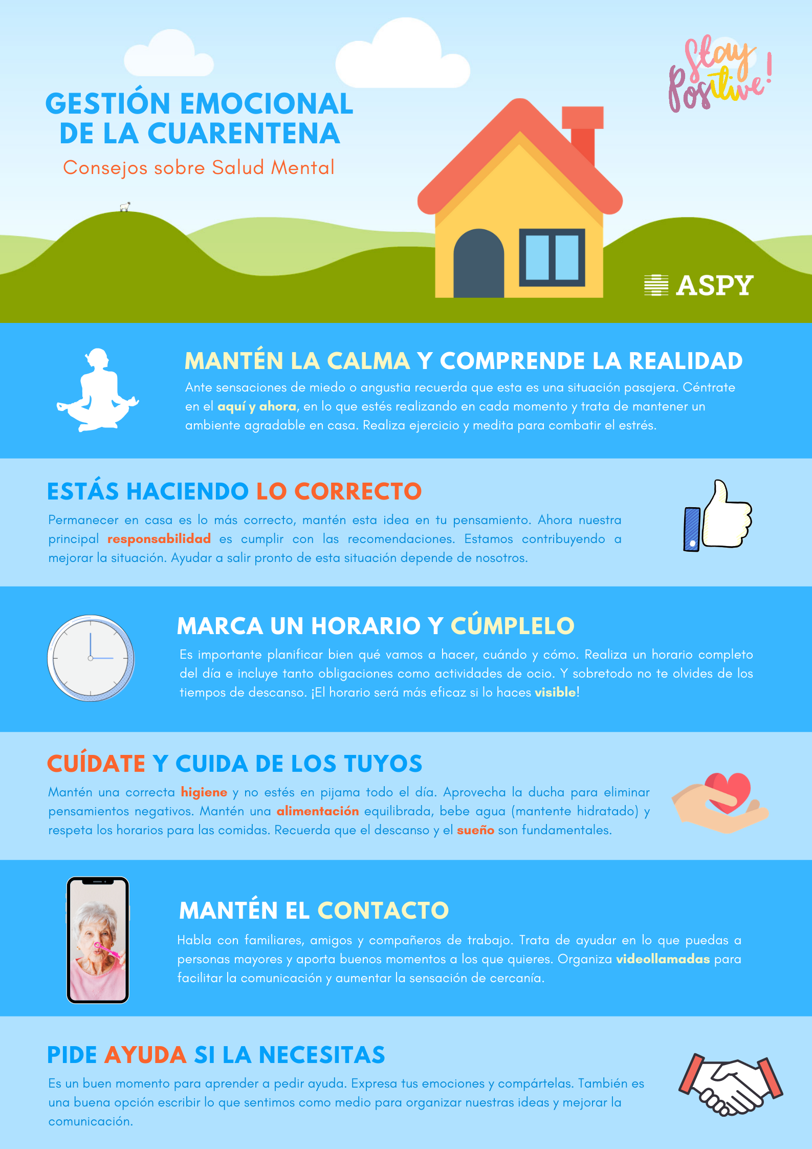 Seis recomendaciones para cuidar la salud emocional durante la cuarentena por coronavirus