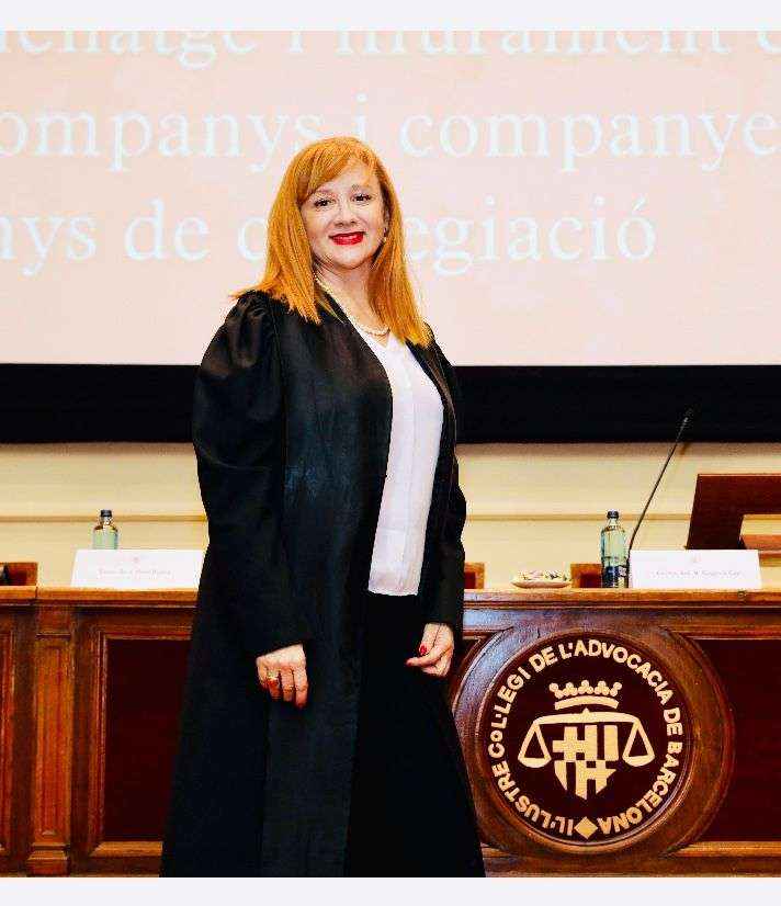 La abogada Beatriz Gil ha realizado la primera vista telemática en Barcelona