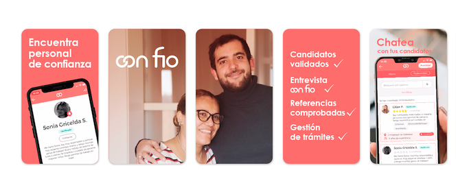 CON FIO, la plataforma que encuentra la ayuda necesaria para el hogar con confianza y seguridad