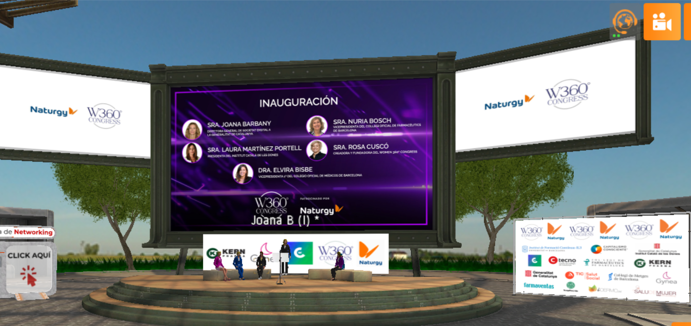 El primer Women 360º Congress en RV aborda los retos y oportunidades de la tecnología contra la Covid19