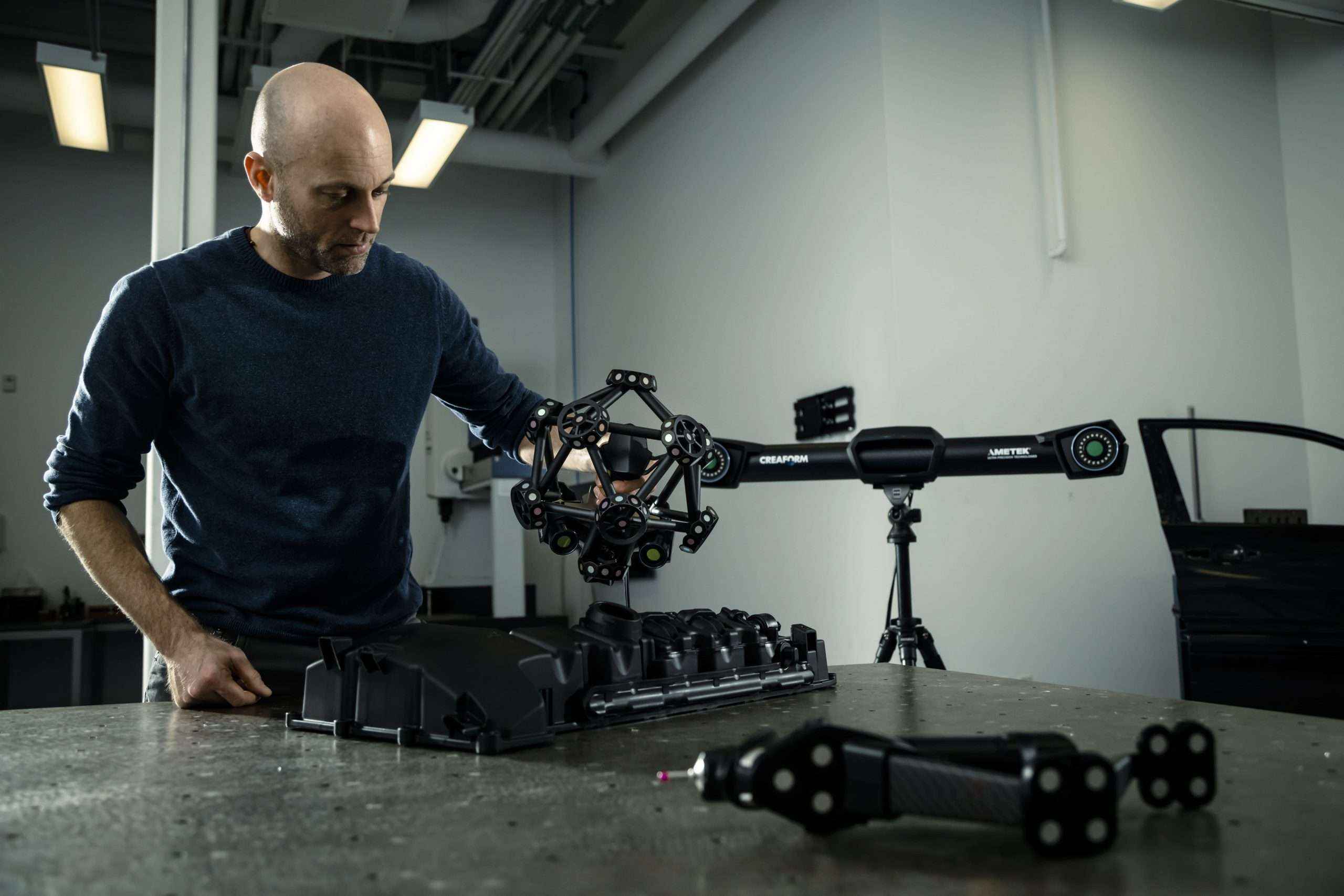 AsorCAD presenta el nuevo escáner 3D CMM óptico MetraSCAN Black
