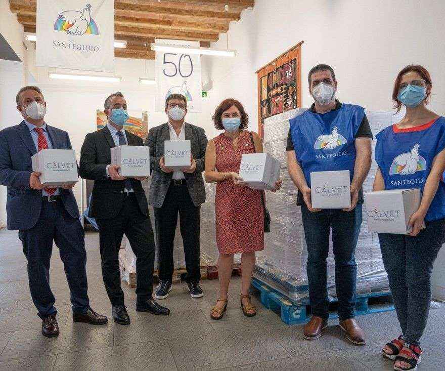 Campaña Solidaria Fincas Calvet - Comunitat Sant'Egidio