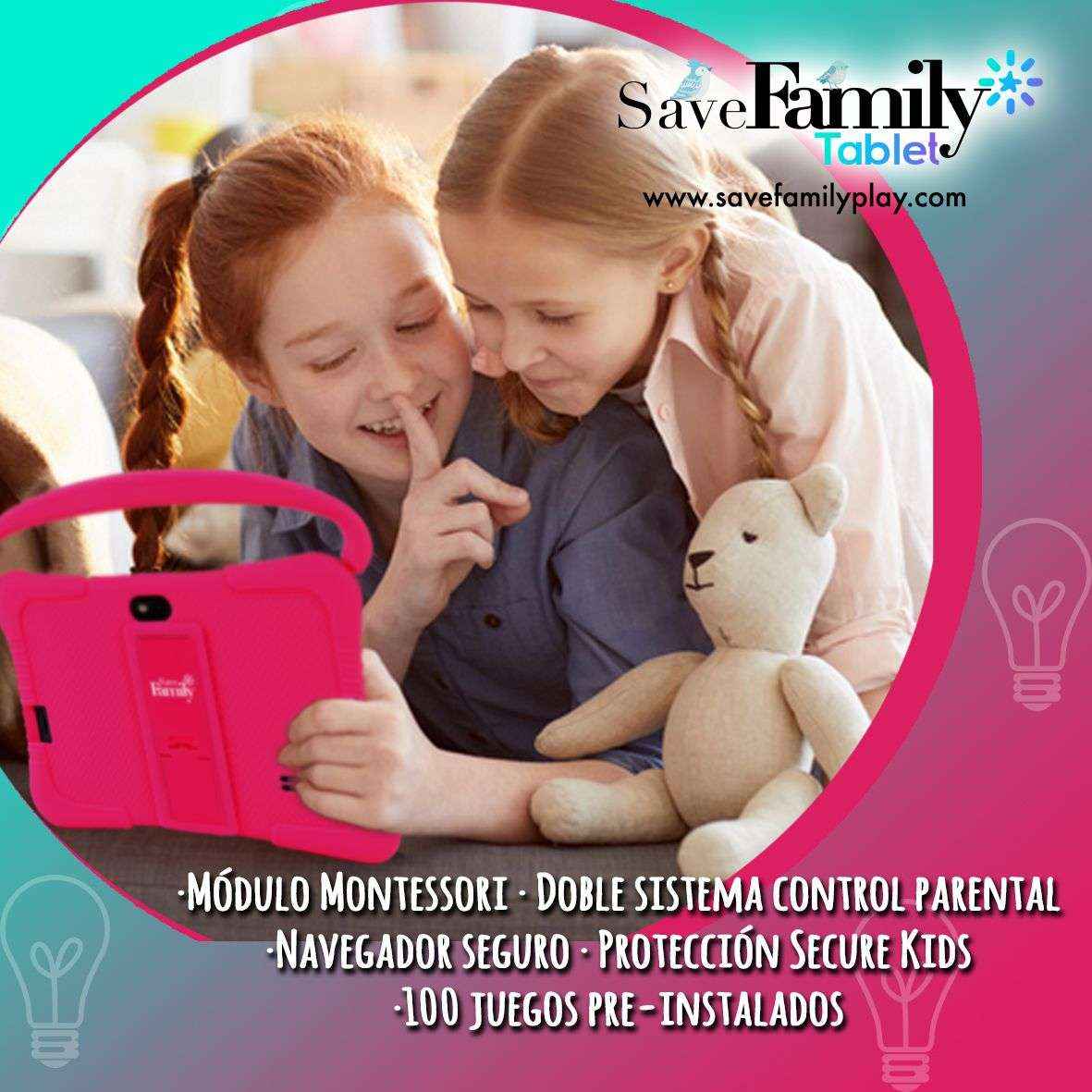La empresa española SaveFamily lanza la primera Tablet infantil con doble sistema de control parental