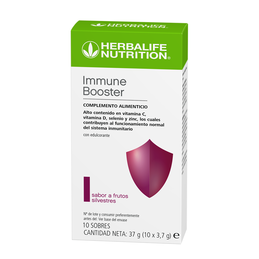 Los ingredientes de la fórmula del nuevo Immune Booster contribuyen al funcionamiento del sistema inmunitario