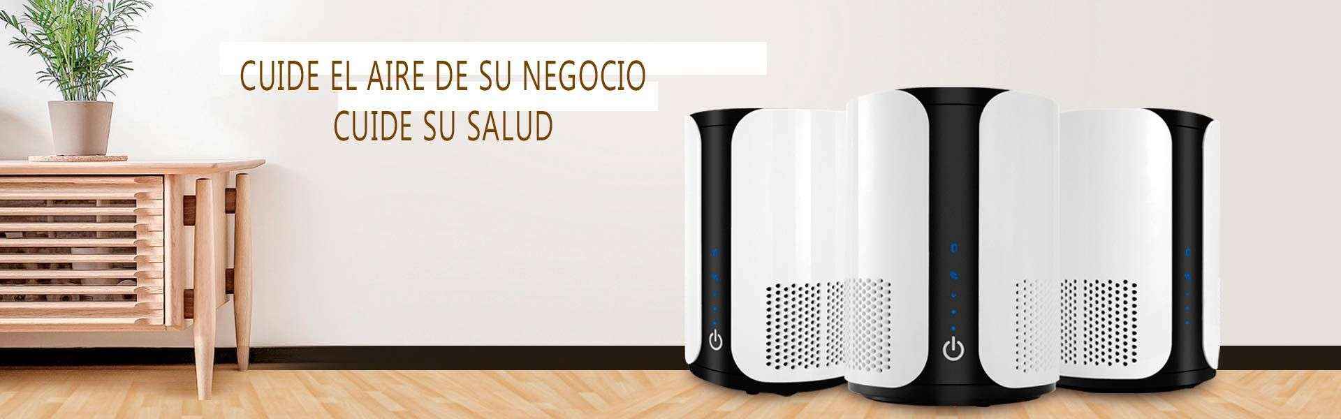 Purificadores de aire con tecnología HEPA y eliminación de malos olores