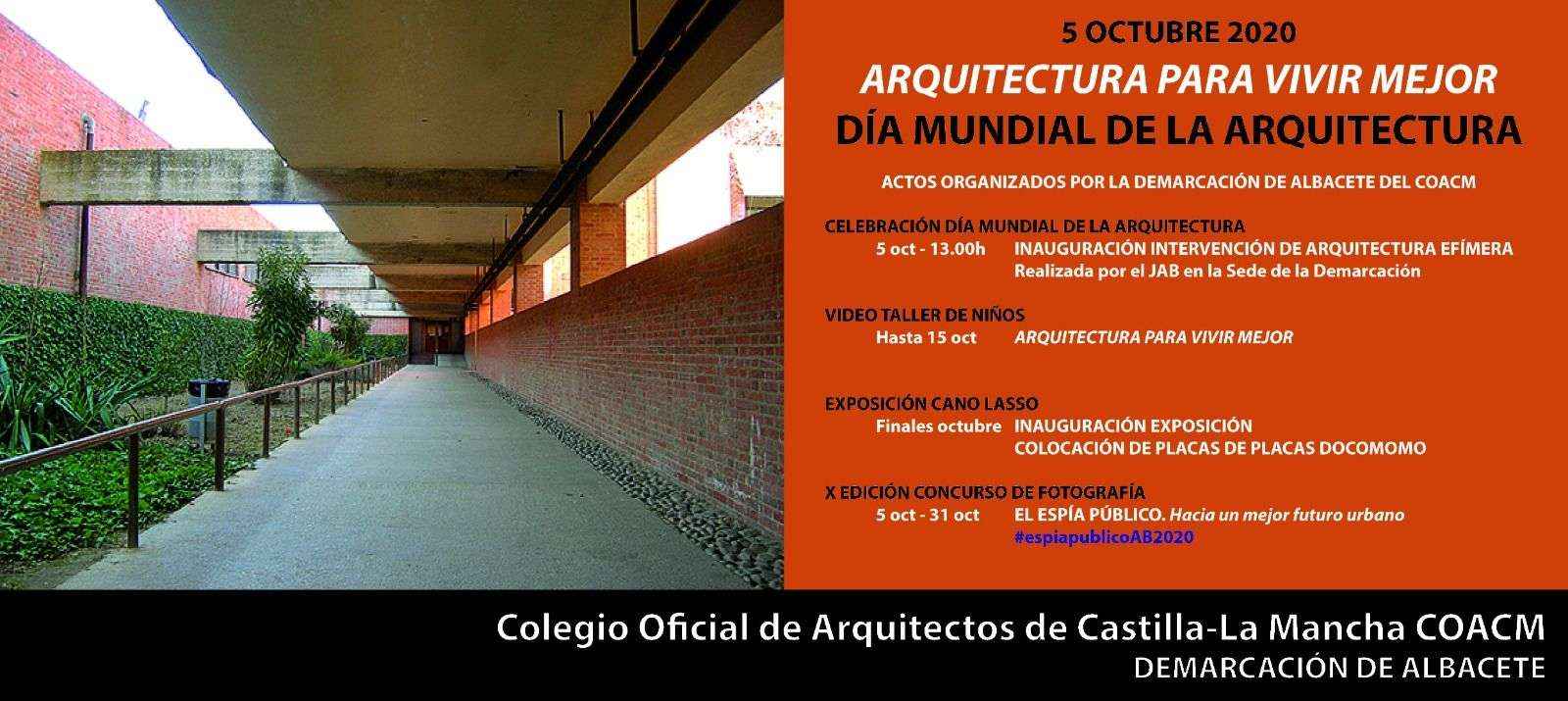 El COACM se suma a la celebración del Día Mundial de la Arquitectura