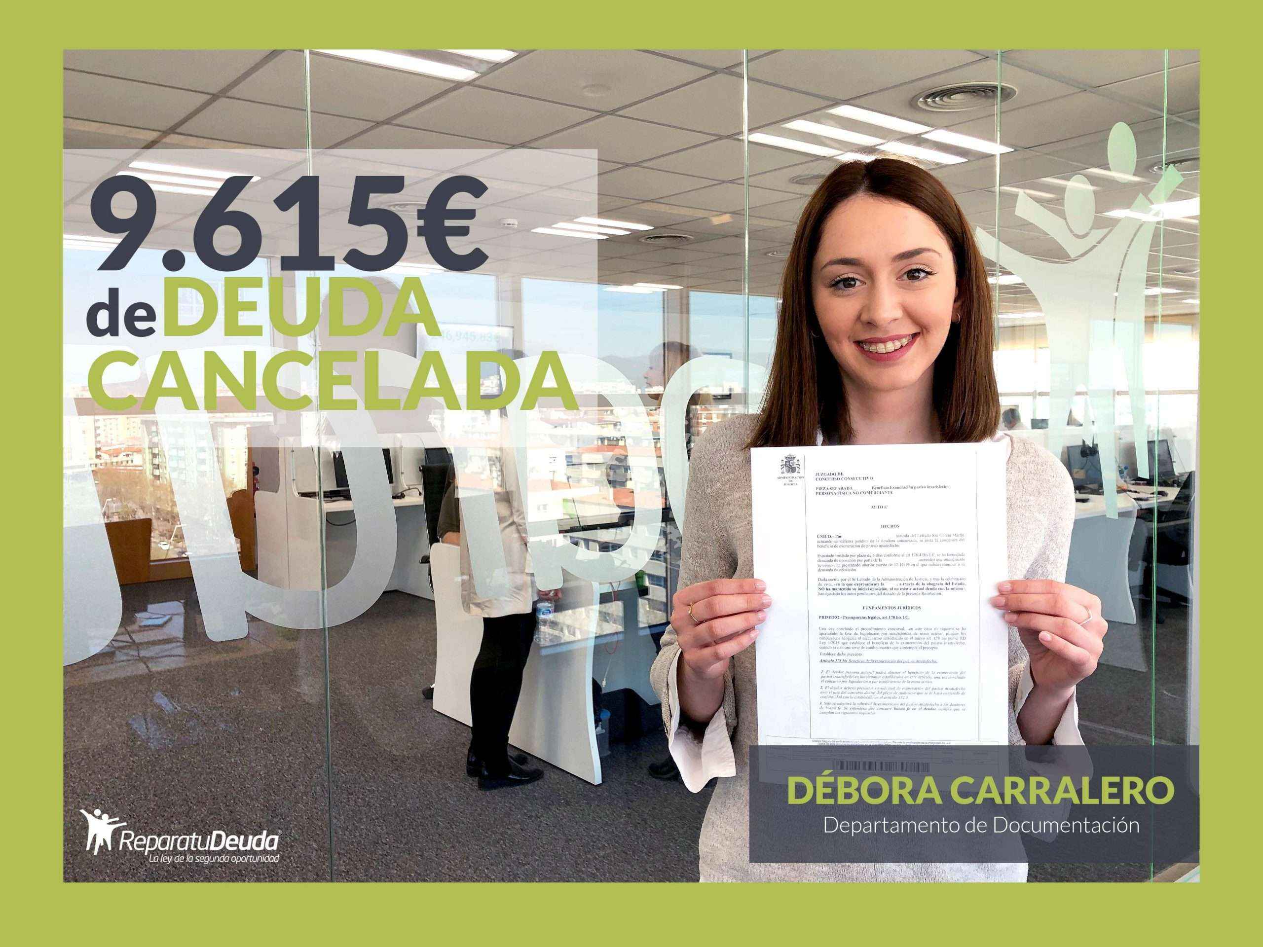 Repara tu Deuda abogados cancela 9.615 eur con 5 Bancos en Barcelona con la Ley de la Segunda Oportunidad