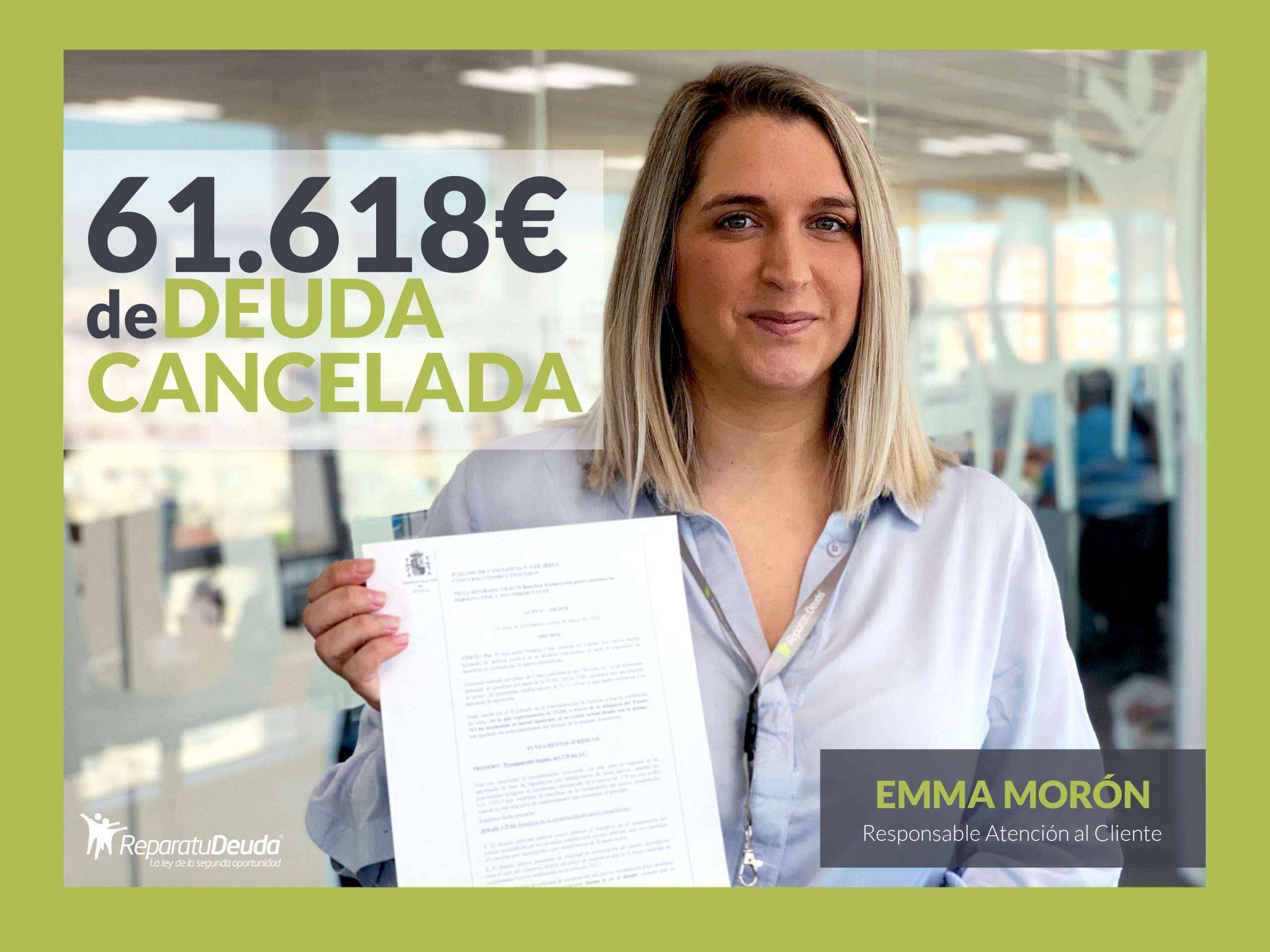 Repara tu deuda Abogados cancela 72.399 € en Madrid con la Ley de la Segunda oportunidad