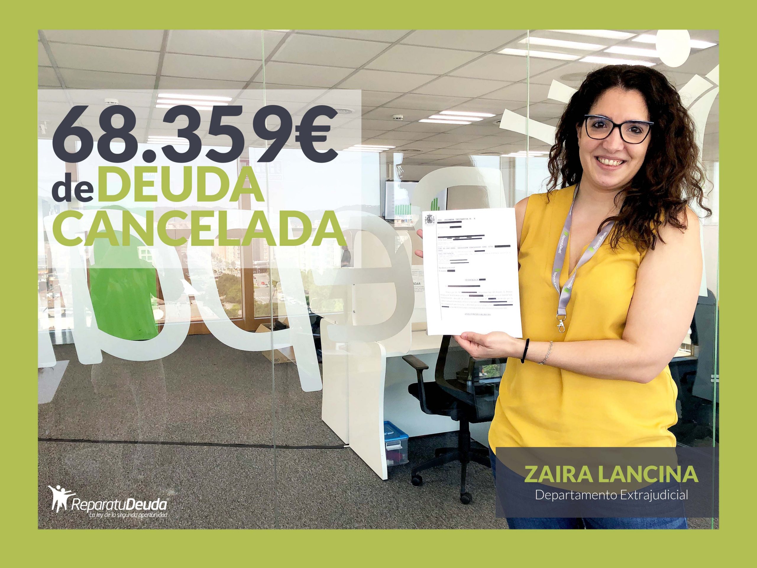 Repara tu Deuda Abogados cancela 68.359 € en Badalona (Barcelona) con la Ley de Segunda Oportunidad