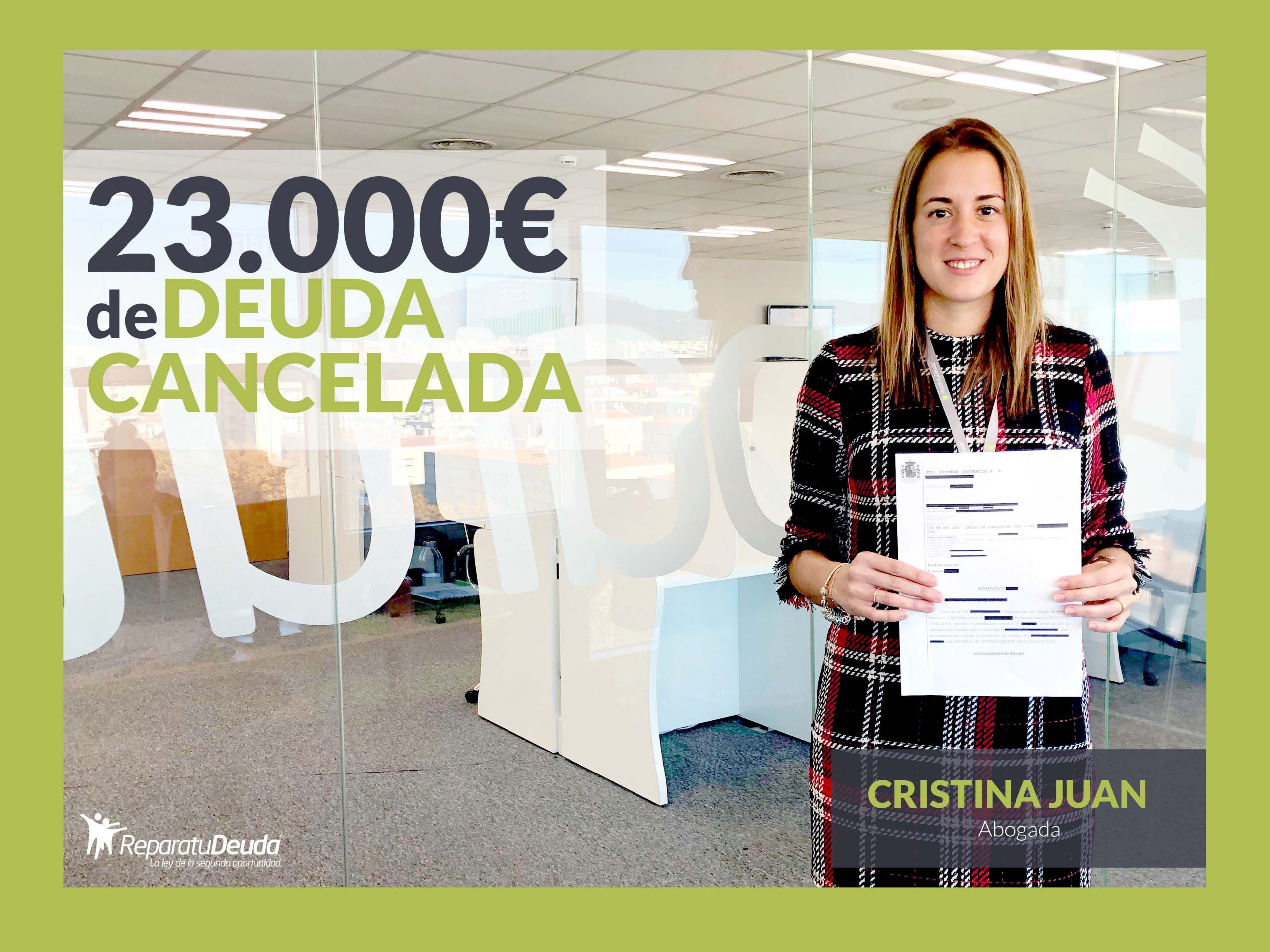 Repara tu Deuda abogados cancela 23.000 € en Huesca (Aragón) con la Ley de la Segunda Oportunidad