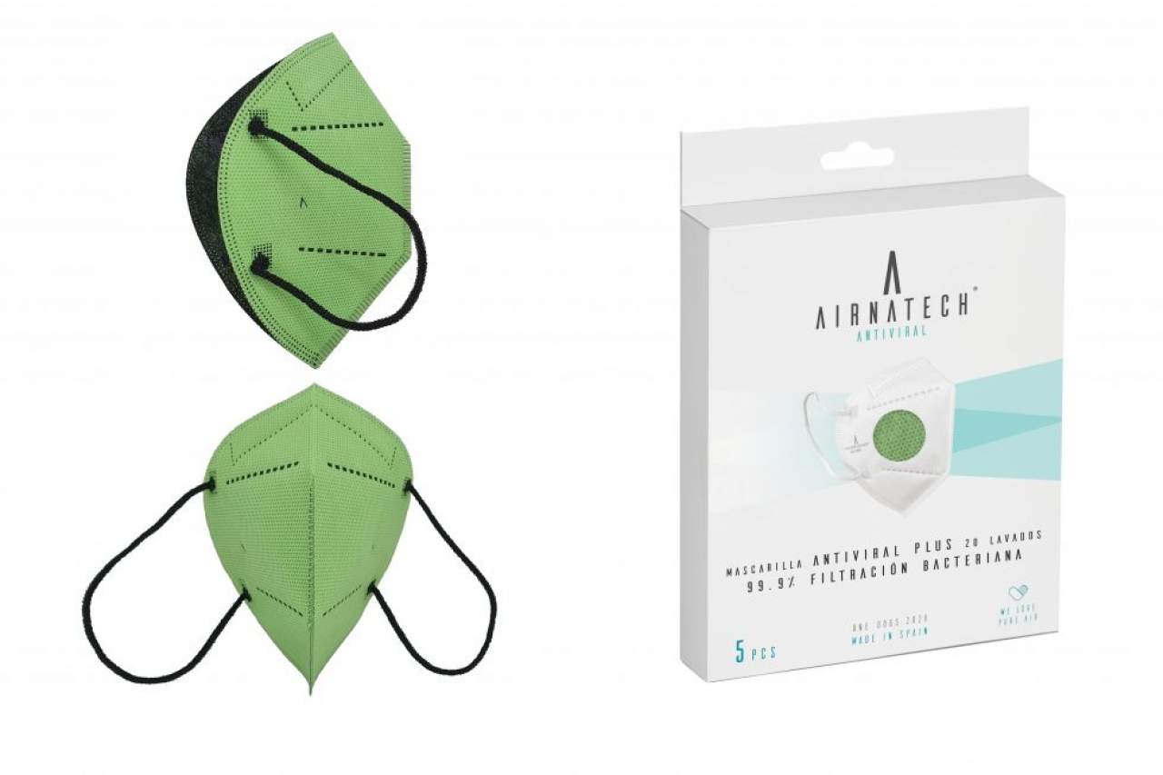 Las mascarillas más recomendadas y seguras: Airnatech