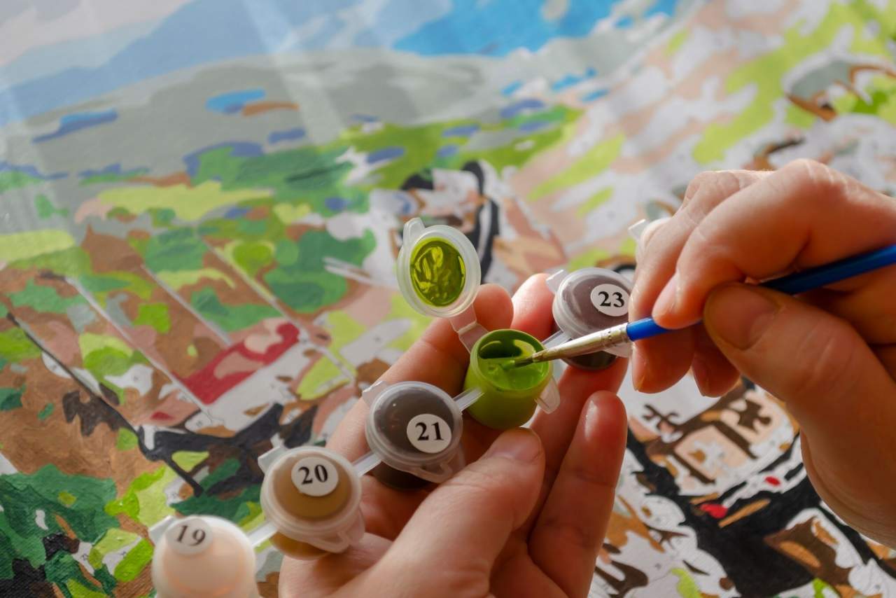 Pintar números: los trucos para empezar a pintar y elegir el diseño