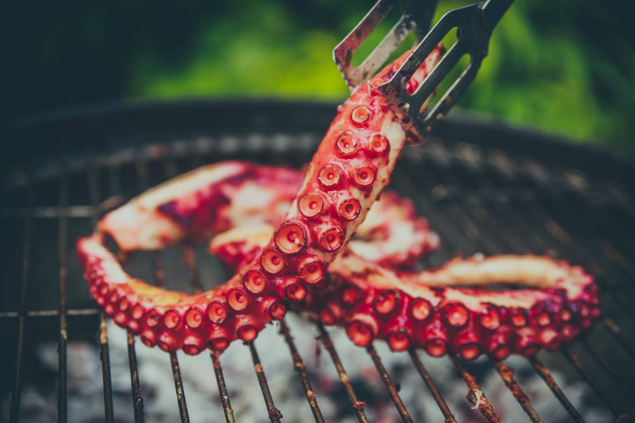 Pulpo a la brasa en Madrid. uno de los favoritos de la temporada en Oh! Delice Bistrot