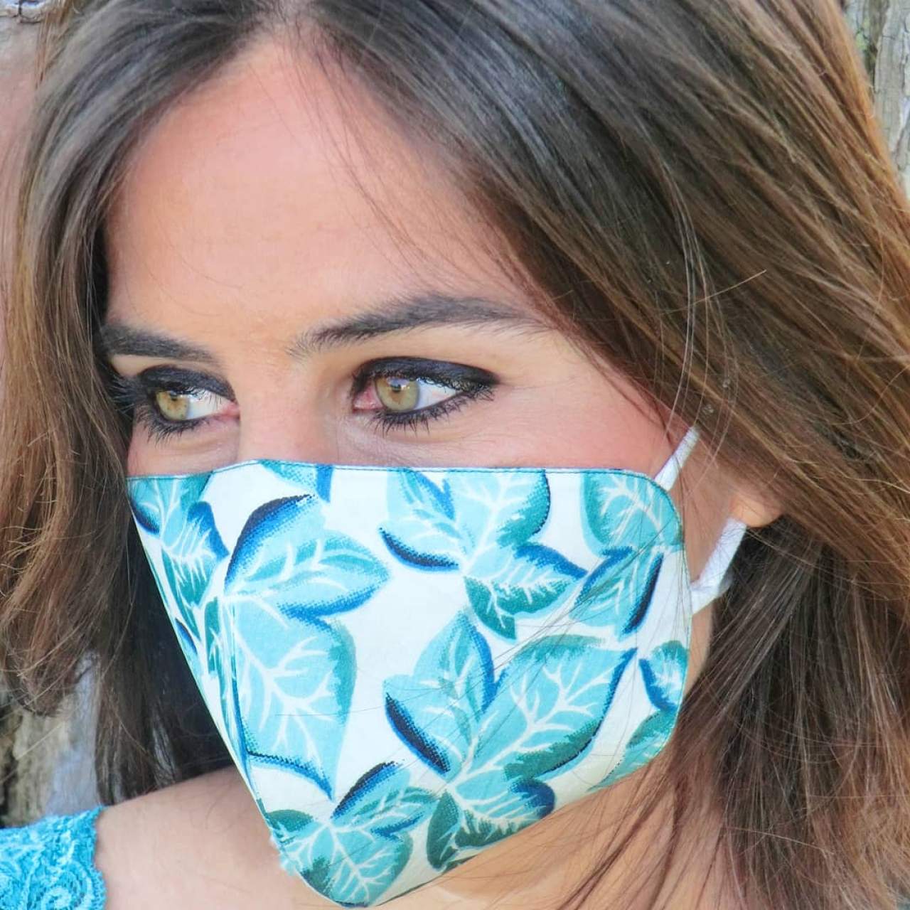 Amplia gama de mascarillas de seda reutilizables de la mano de Entresedas