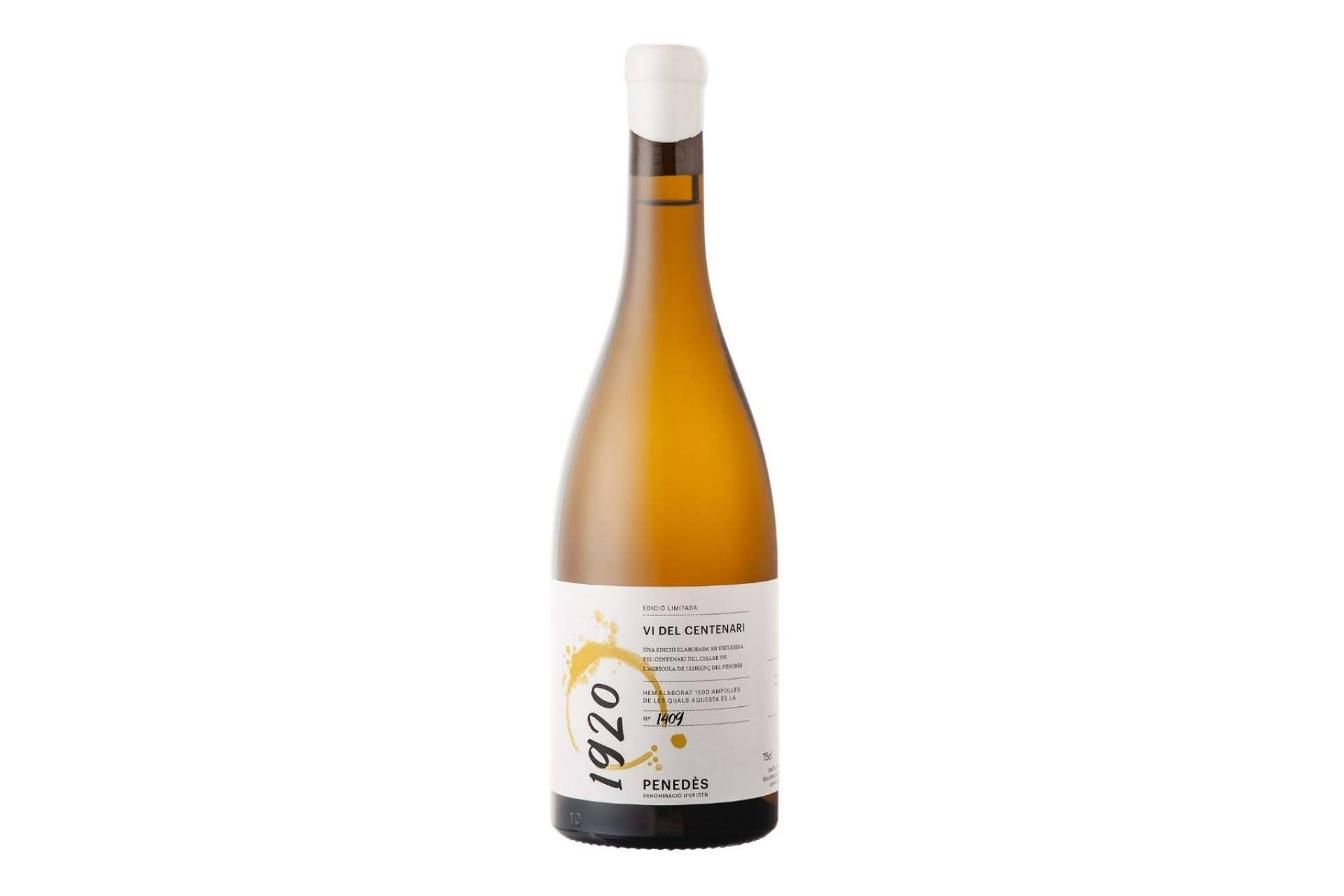 Vino Blanco del Centenario 1920 de la Agrícola de Llorenç: galardonado como uno de los 50 mejores del mundo