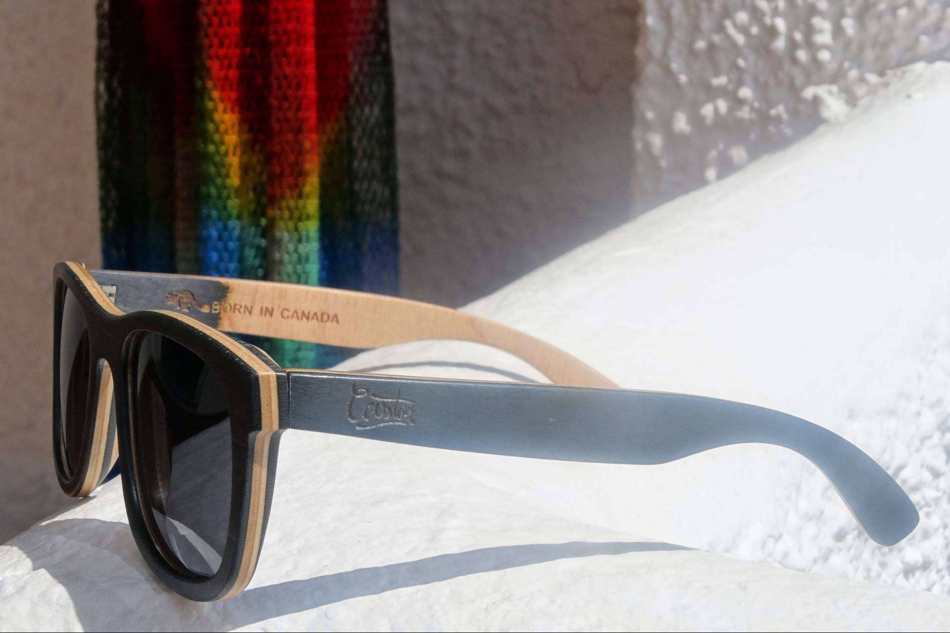 Las gafas de madera eco, una de las grandes apuestas de la empresa Castor Sunglasses