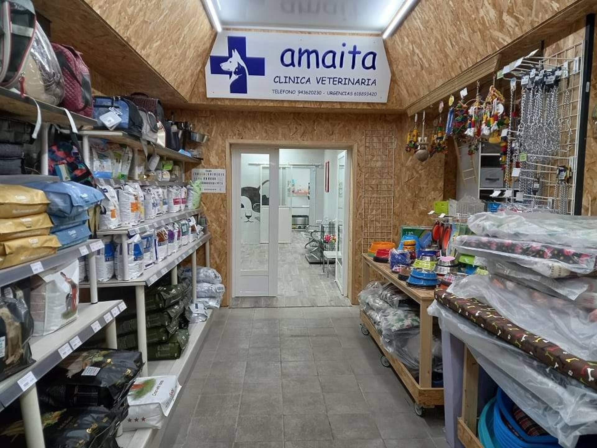 La clínica veterinaria Irún, Amaita Mascota, cuenta con un servicio de urgencias 24 horas