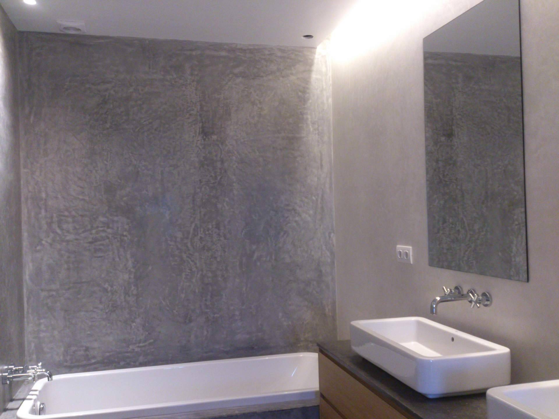 Revestimientos continuos ecológicos para baños de tadelakt en la empresa Easy Tadelakt
