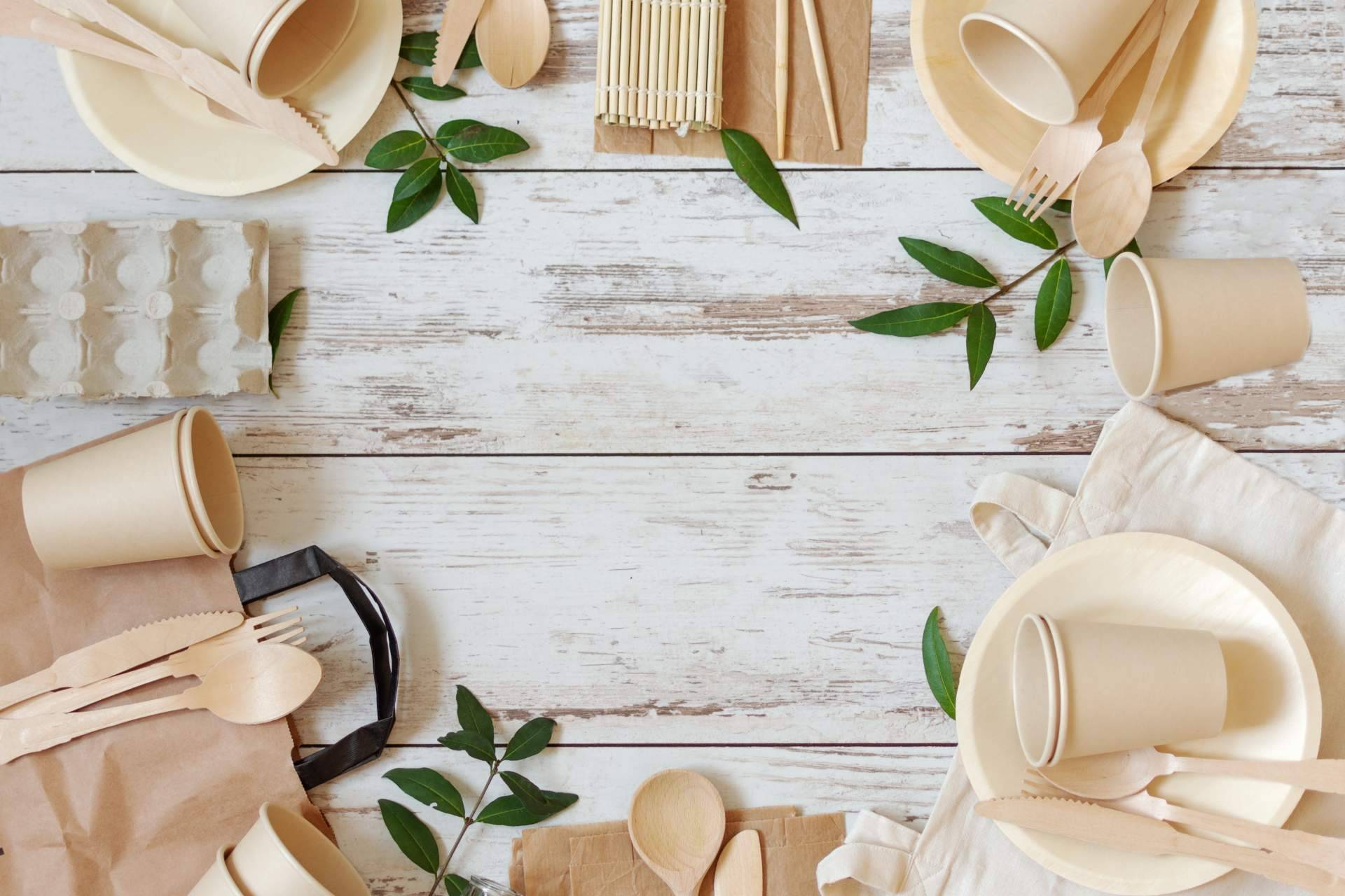 Los productos para organizar una fiesta ecológica que ofrece Regalos y Eventos