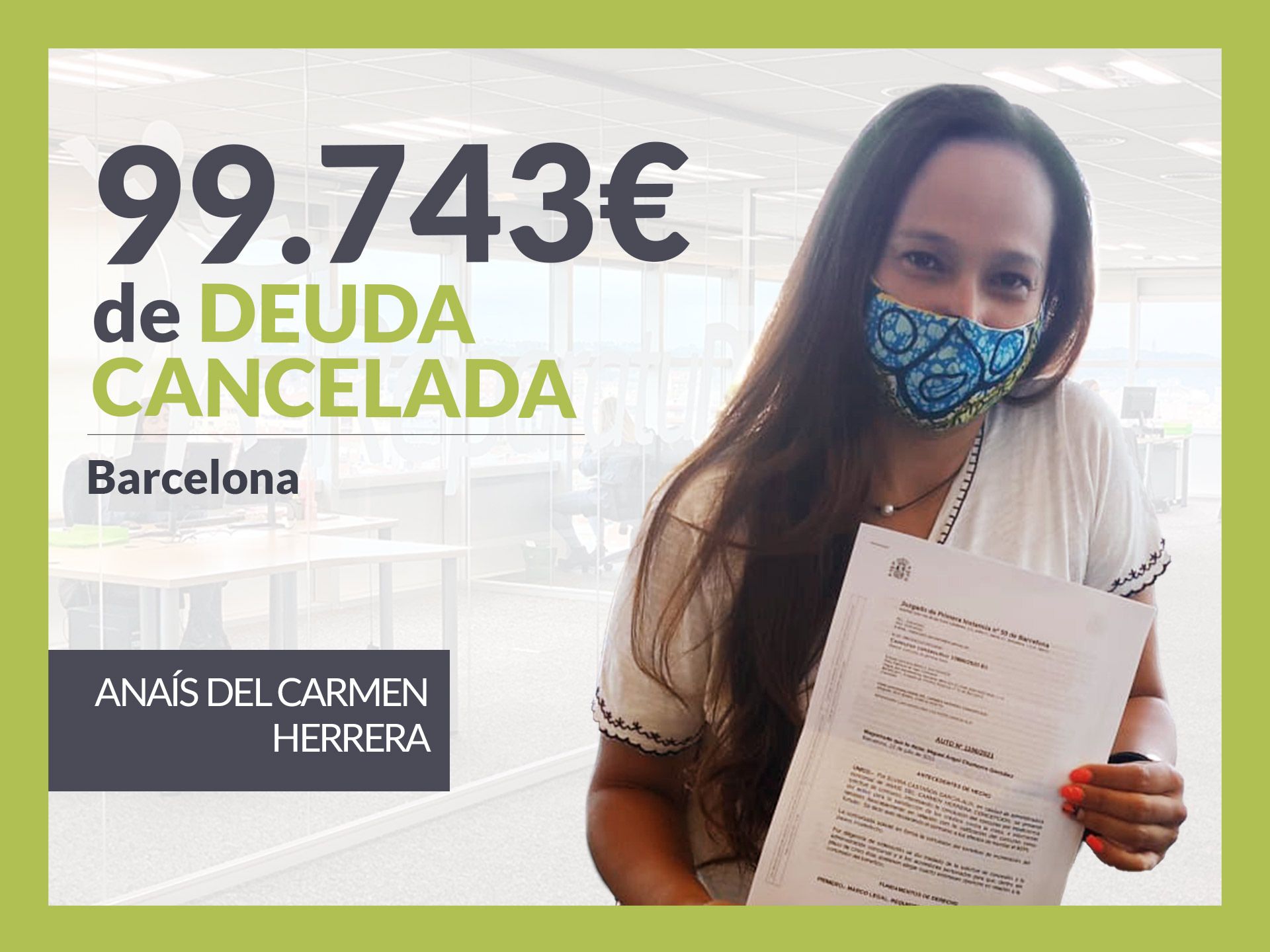 Repara tu Deuda Abogados cancela 99.743 € en Barcelona (Catalunya) con la Ley de Segunda Oportunidad