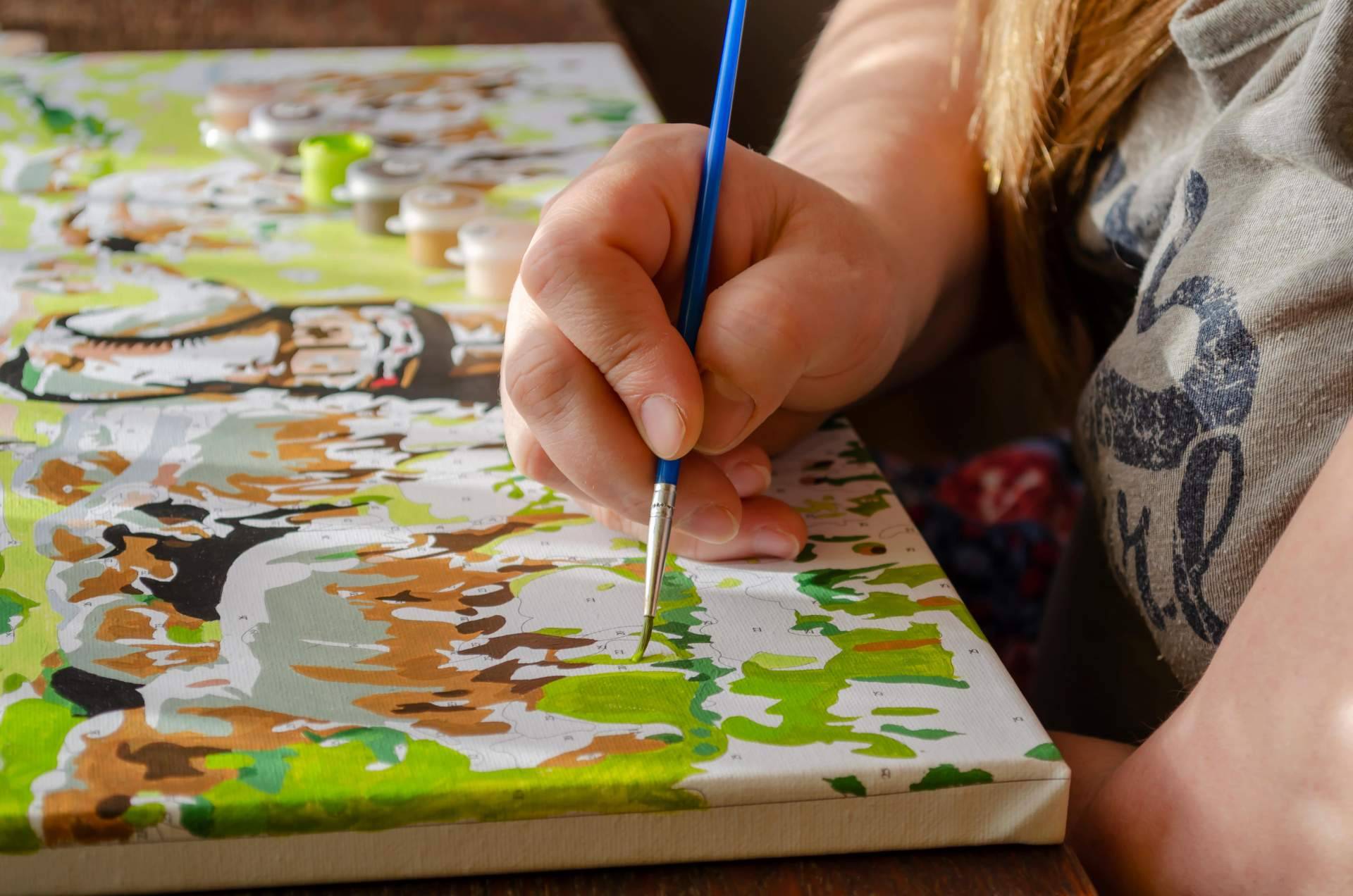 ¿Qué ofrece la pintura terapéutica?: Pintar Números