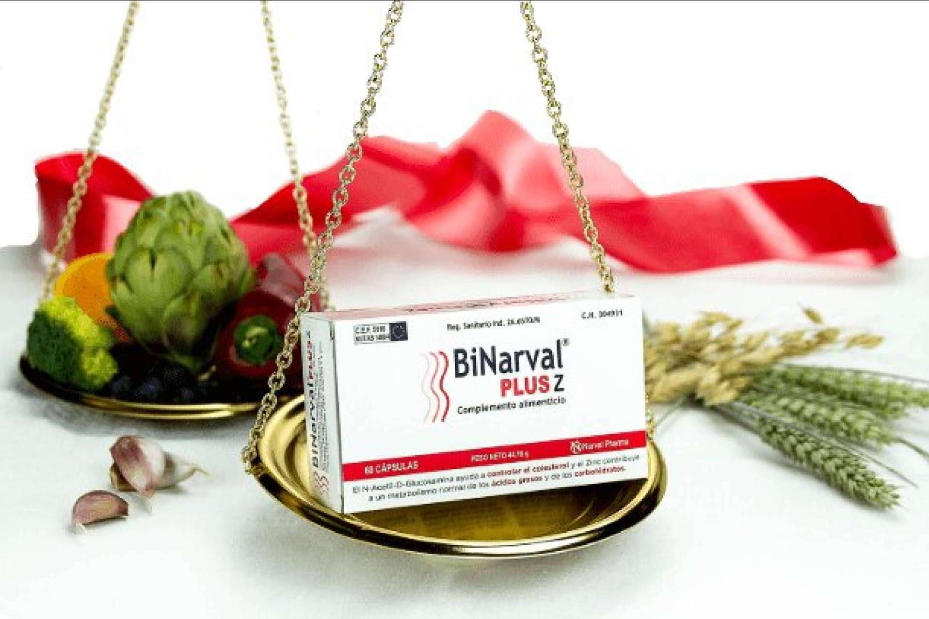 Mantener un peso saludable y controlar el colesterol con el complemento alimenticio Binarval Plus Z de Narval Pharma