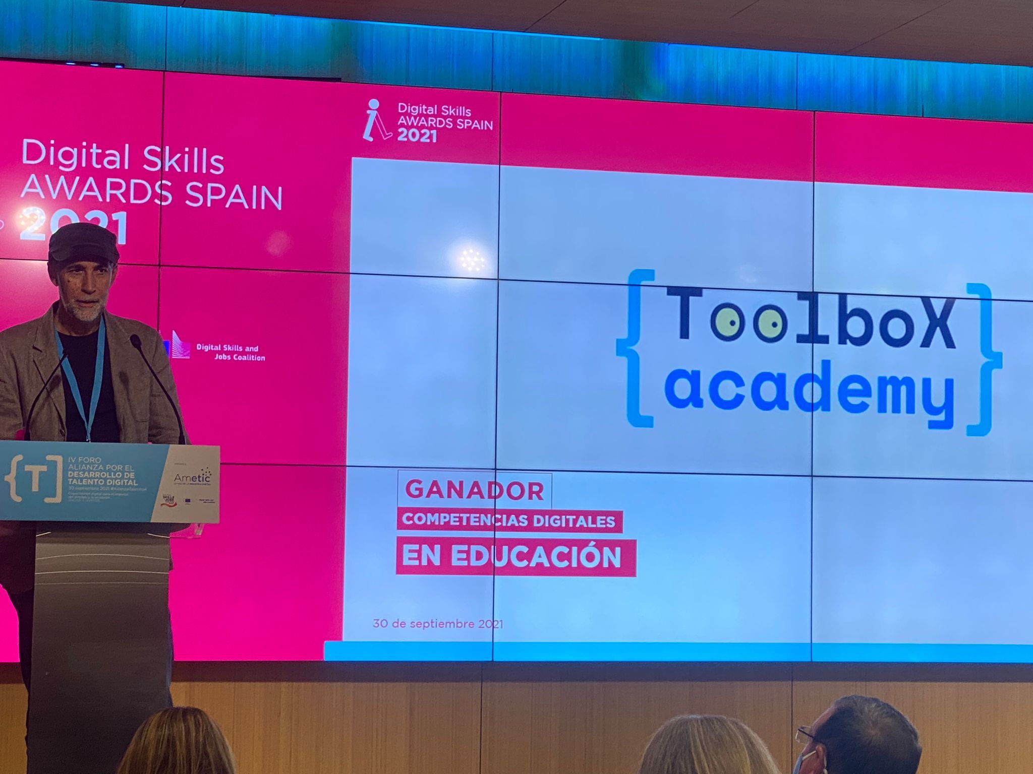 La apuesta de GAIA para formar a jóvenes en programación premiada en los Digital Skills Awards Spain 2021
