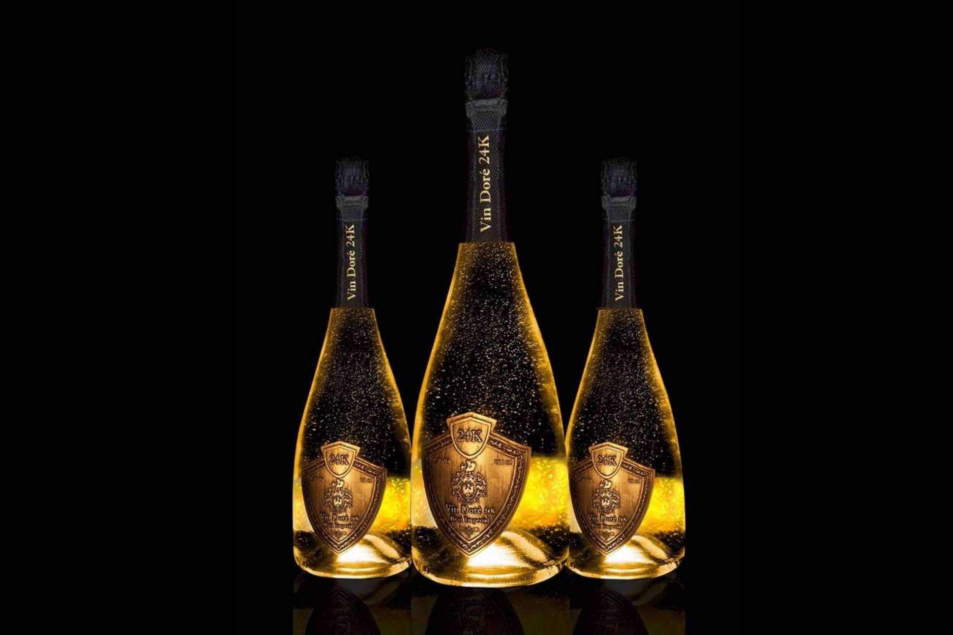 Vin Doré 24K, una bebida con mucho glamour y polvo de oro para los paladares más selectos y exigentes