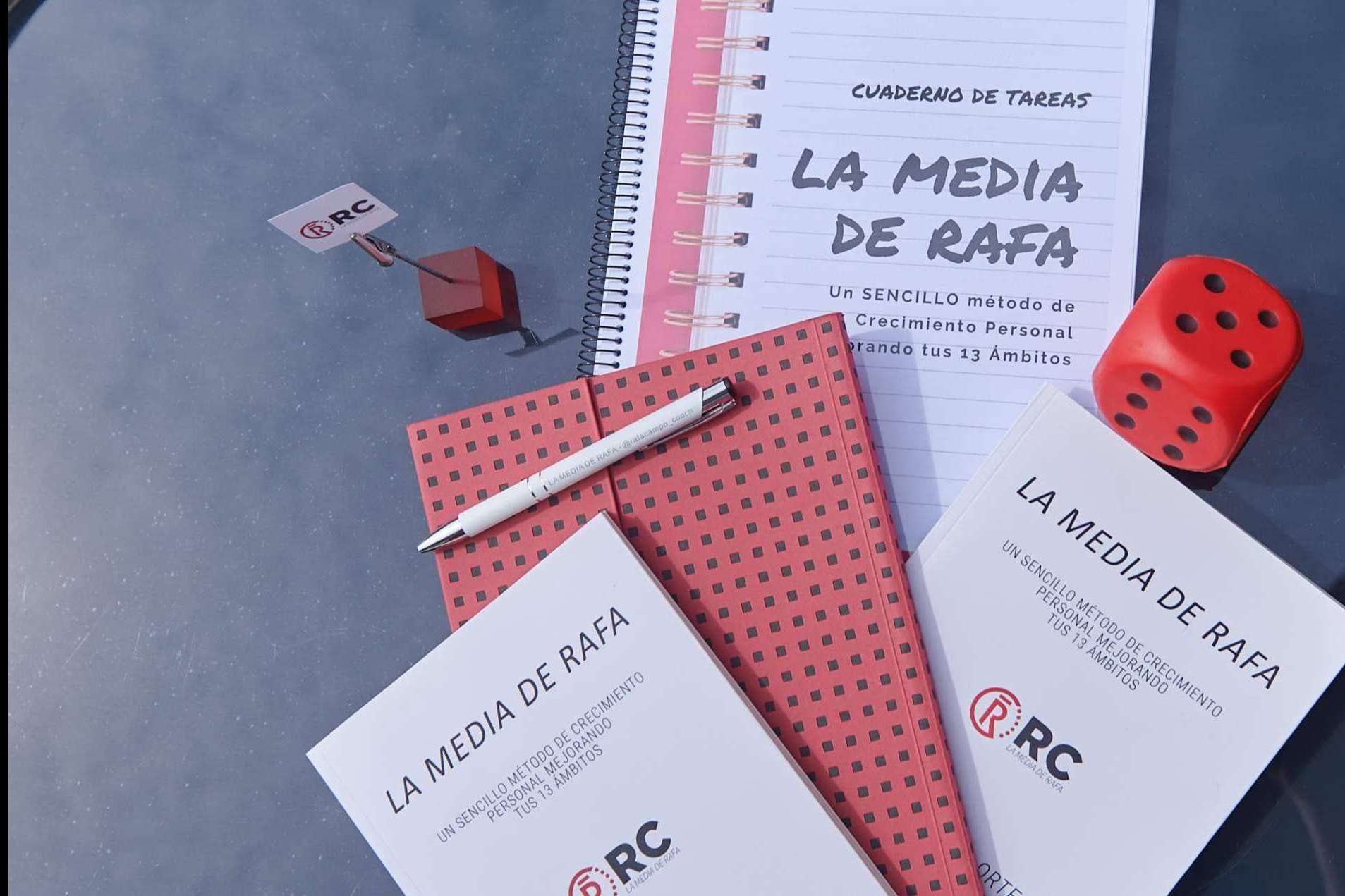 Mejorar la vida cotidiana gracias al libro y cuaderno de tareas de Rafa Campo