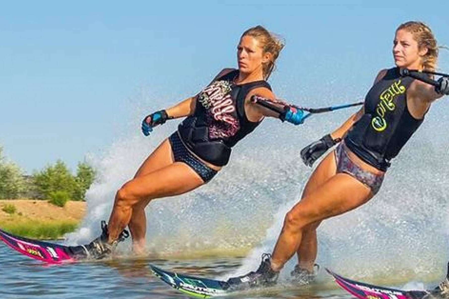 Sandra Botas y Nadine Botas, las esquiadoras de Botaski, se alzan como campeona y subcampeona del Campeonato de España de Esquí Náutico