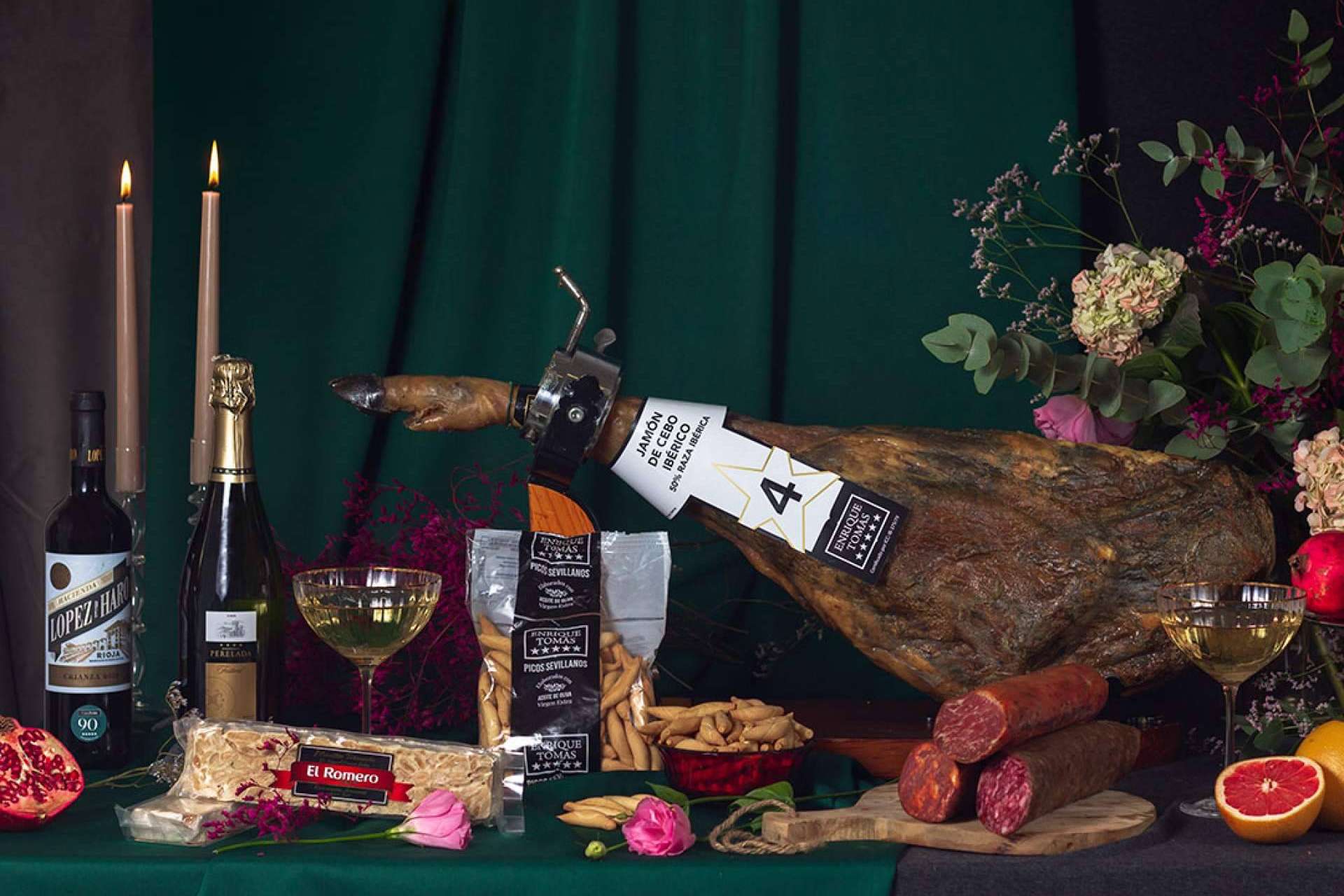 Comprar jamón de bellota ibérico de la mano de Enrique Tomás para las celebraciones más especiales