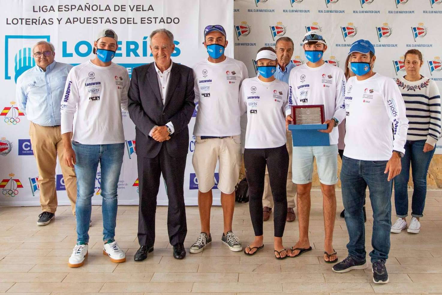 Lanzarote se proclama campeón en la Liga Española de Vela