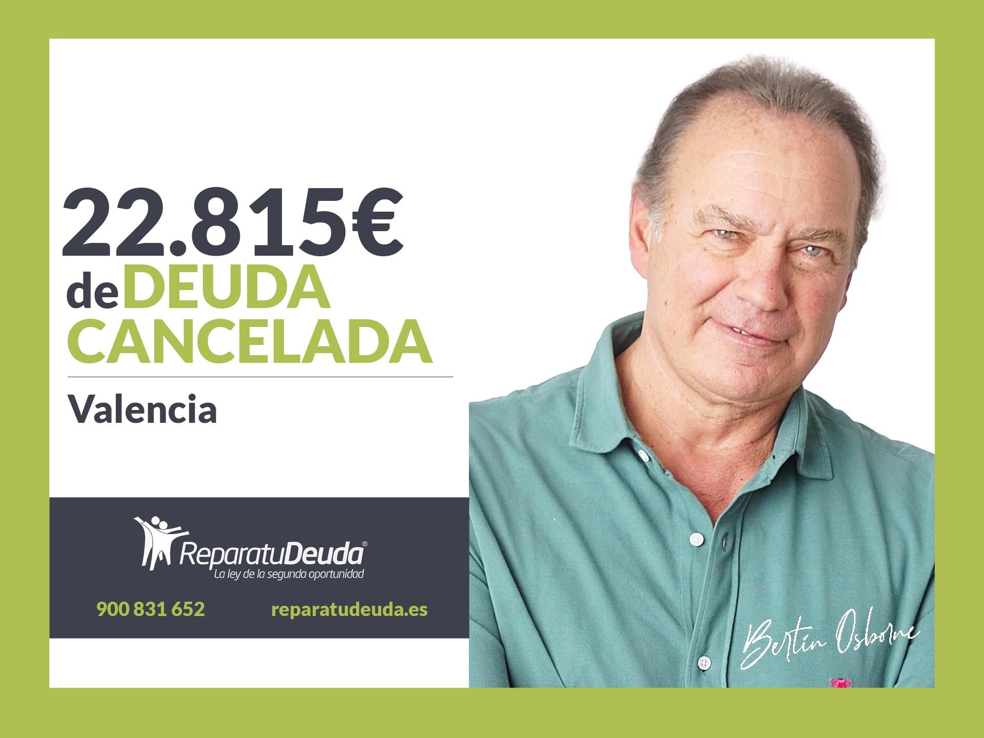Repara tu Deuda Abogados cancela 22.815€ a un matrimonio de Valencia con la Ley de Segunda Oportunidad