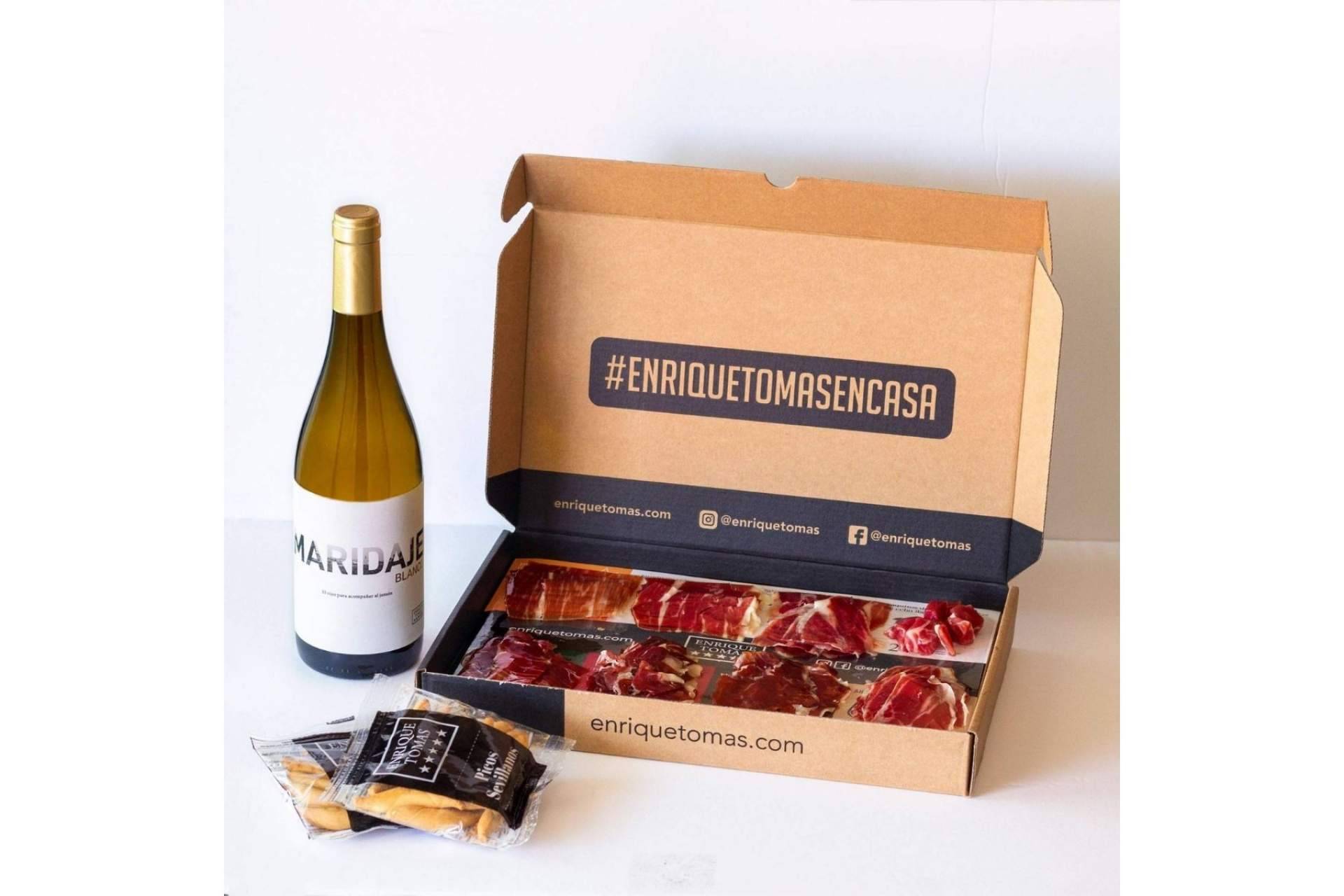 Comprar jamón de calidad para Navidad en las tiendas Enrique Tomás
