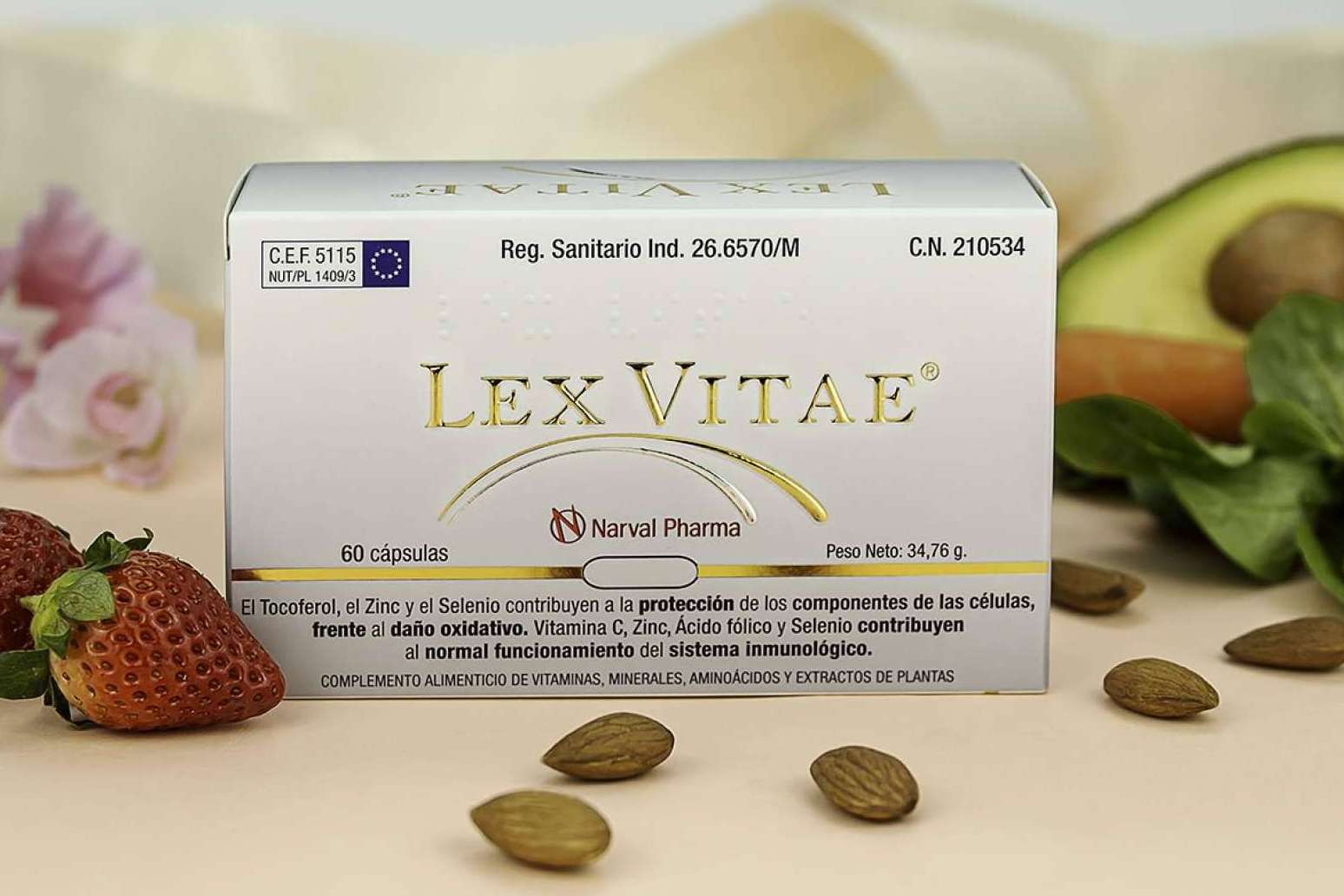 El complemento alimenticio Lex Vitae de Narval Pharma reivindica la importancia del bienestar y cuidado desde el interior