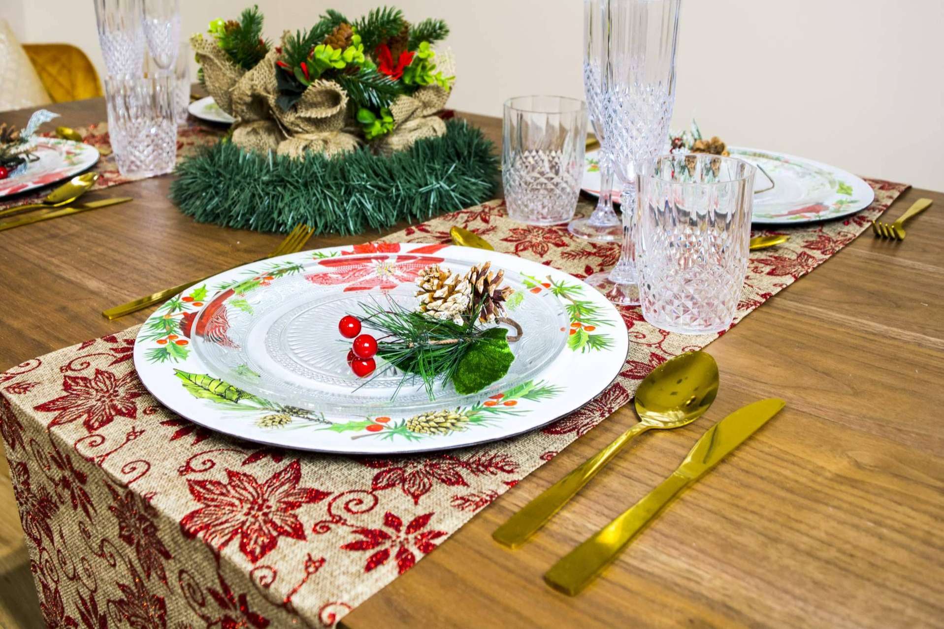 Decorar la mesa en Navidad gracias a las ideas de Rosso Decora