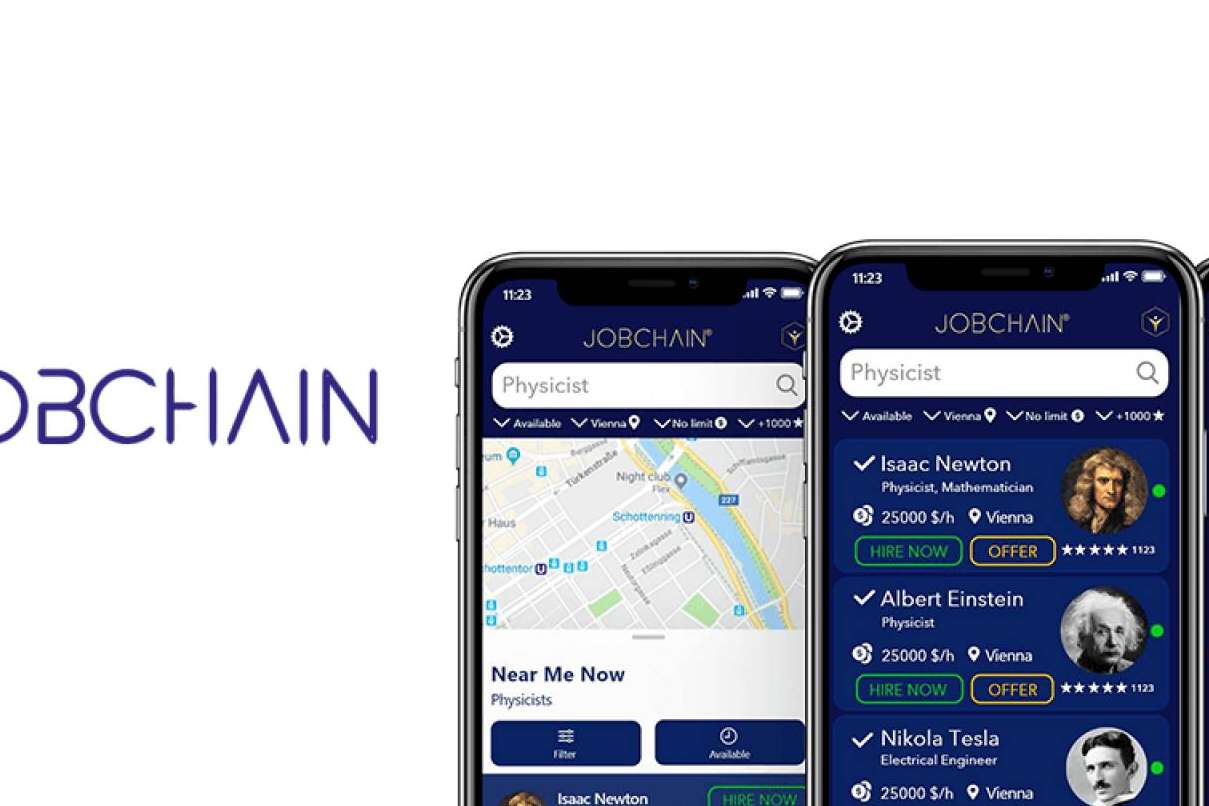 Jobchain® da a conocer su app criptomonedas que facilita la contratación de personal y la gestión de activos