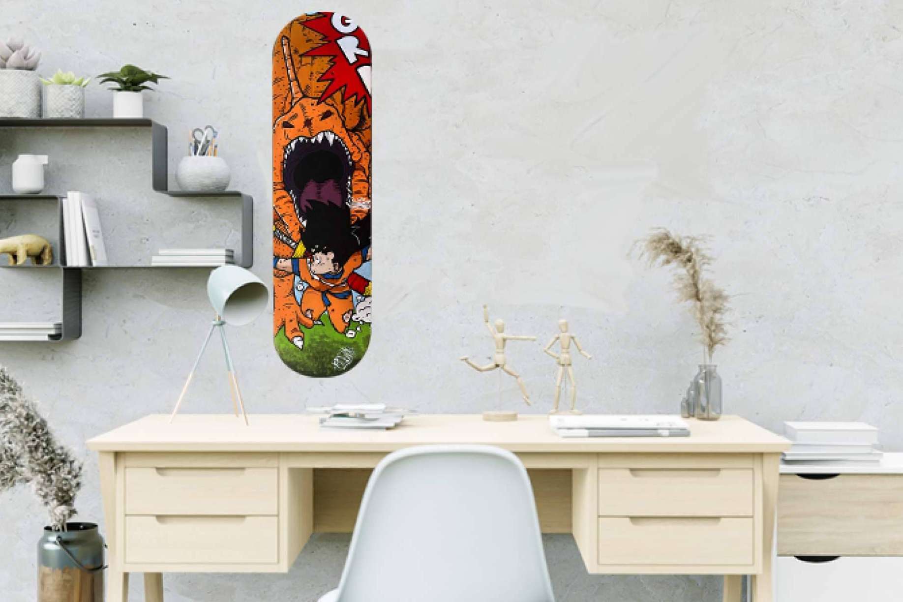 Skates de diseño para decorar espacios gracias al proyecto elBrownie.com