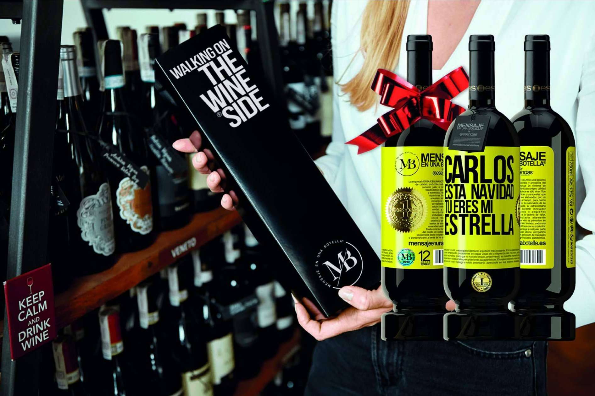 Los Vinos Premium personalizados son perfectos como regalo para estas navidades