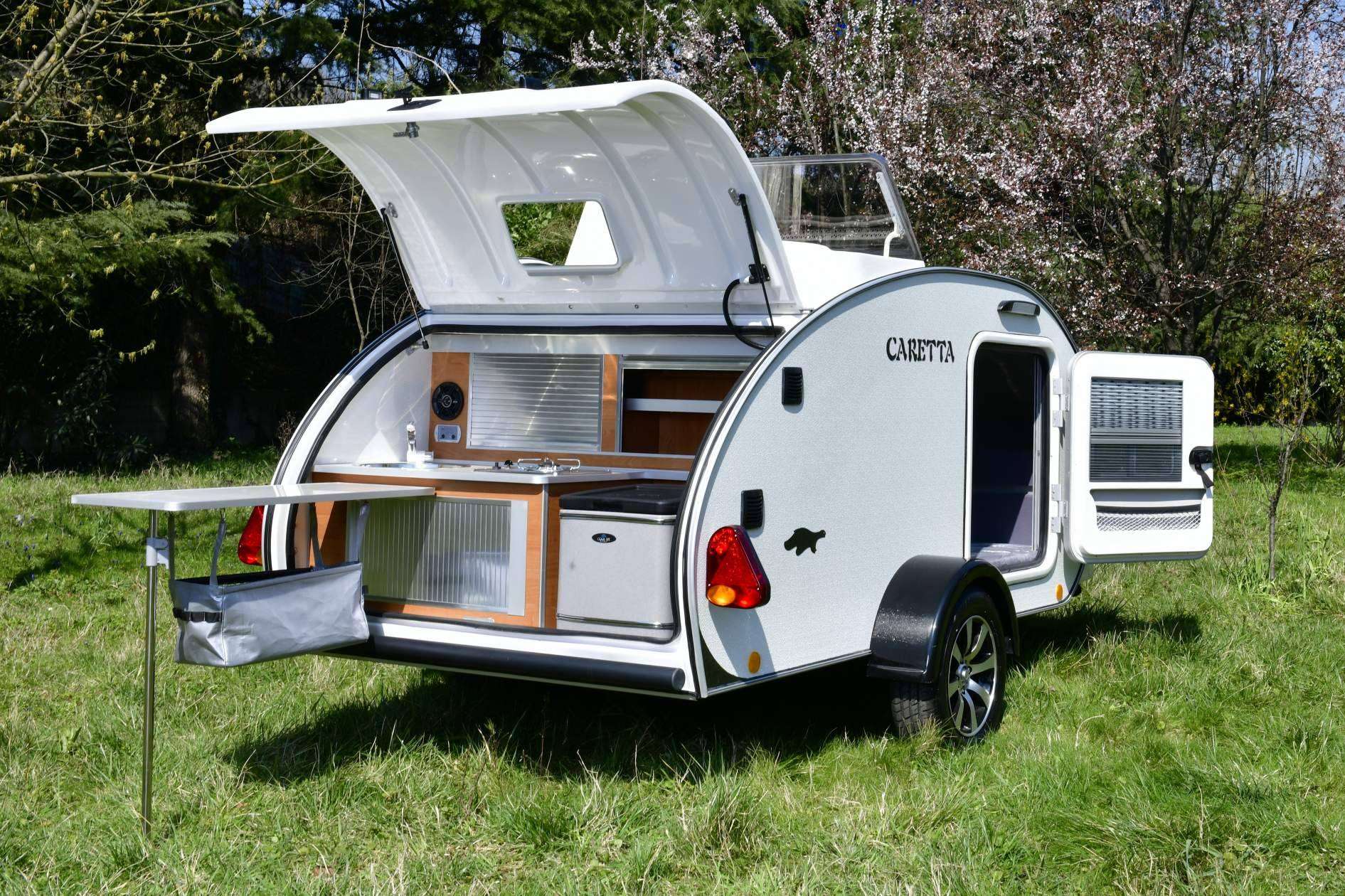 Disfrutar de road trips de ensueño con las minicaravanas Caretta
