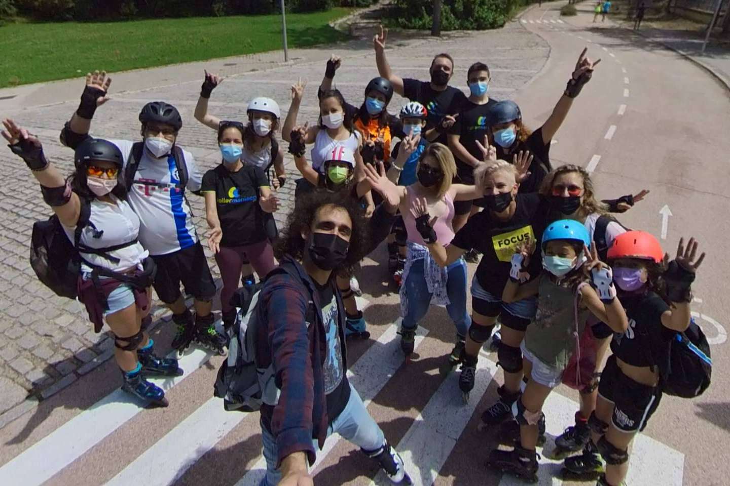 Los cursos intensivos de patinaje de Rollermaniacos