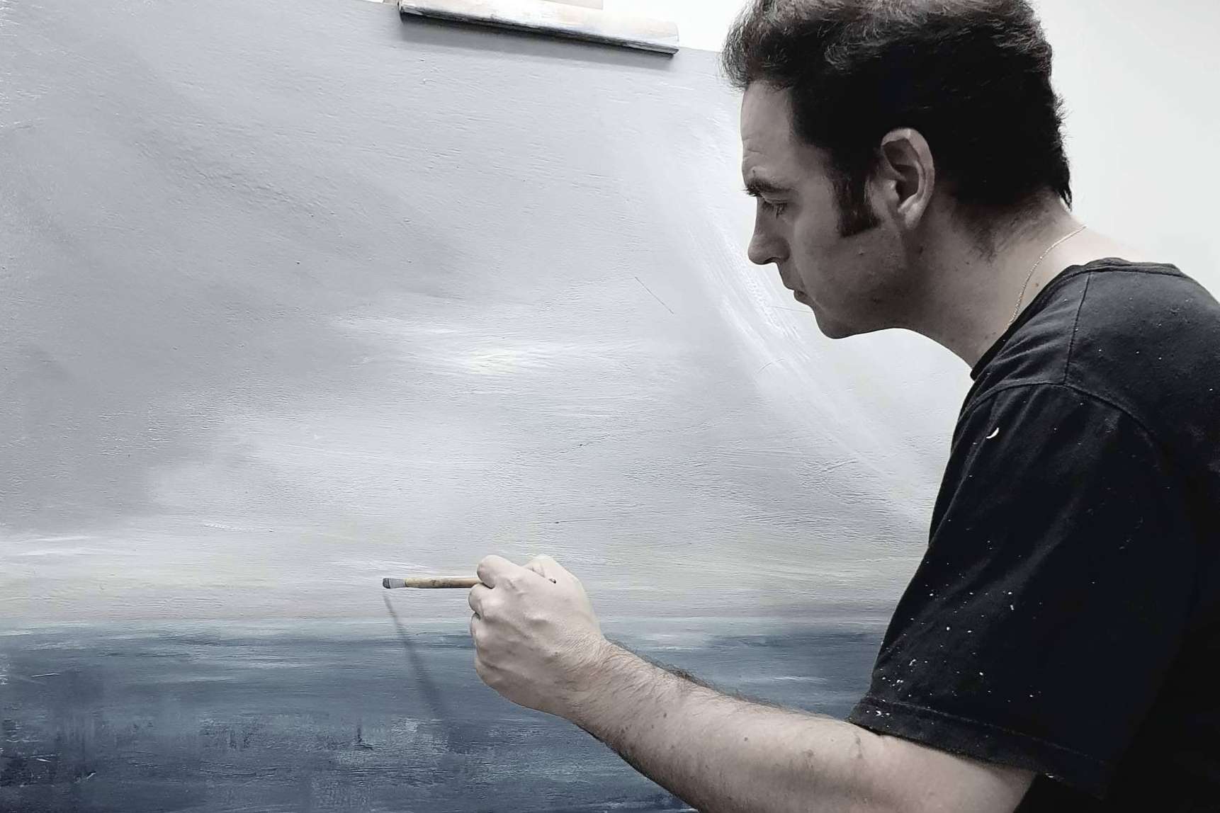 De la química al arte, la historia del artista plástico Momo Puente-Piazza